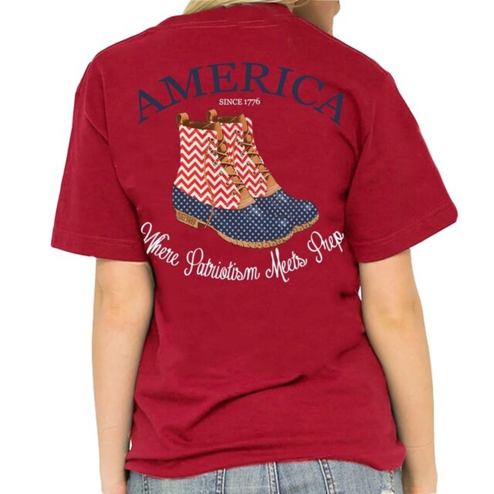 Duck Boot America Unisex Shirt Sleeve Tee